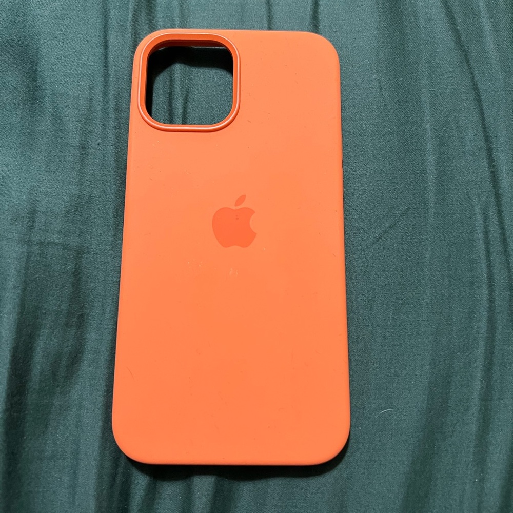 Orange iPhone 12 Pro Max magsafe case